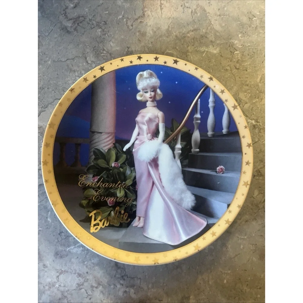 1995 Enesco Enchanted Evening From Barbie with Love Limited Collector Plate